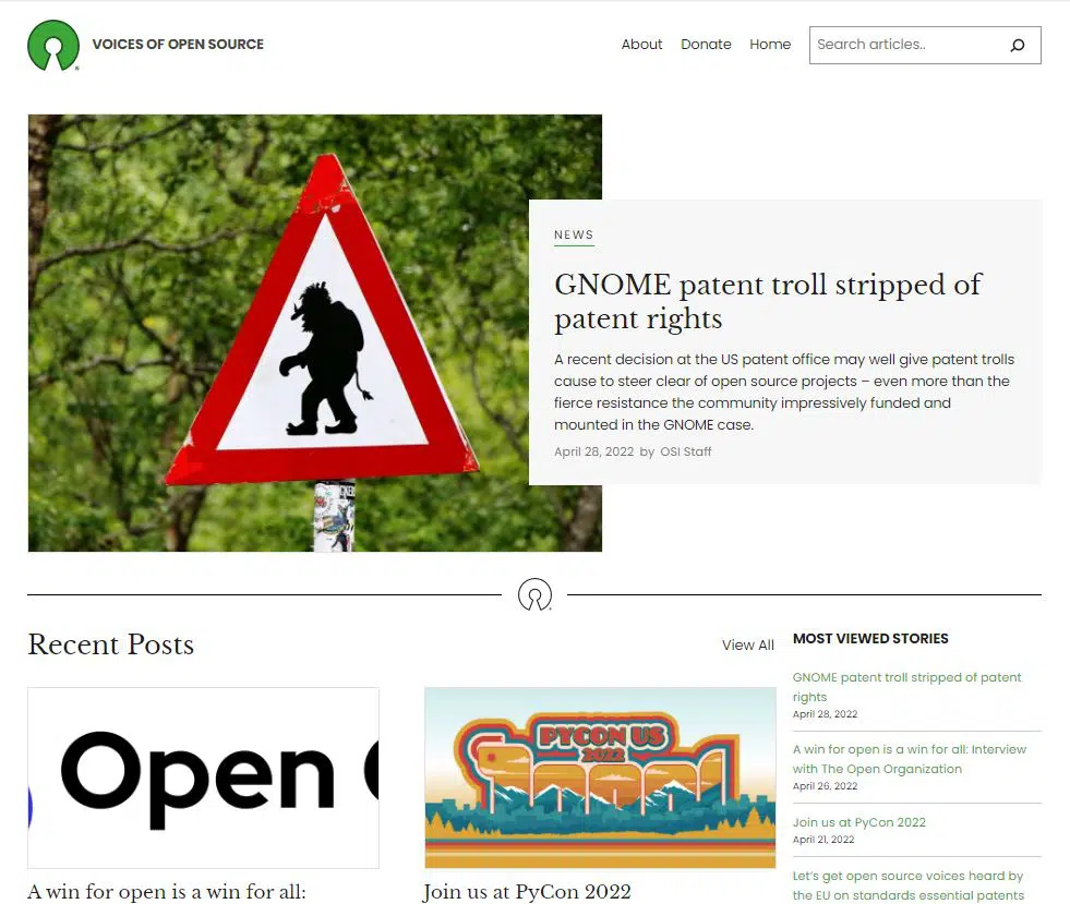 Open Source Initiative Launches News Blog on WordPress – WP Tavern