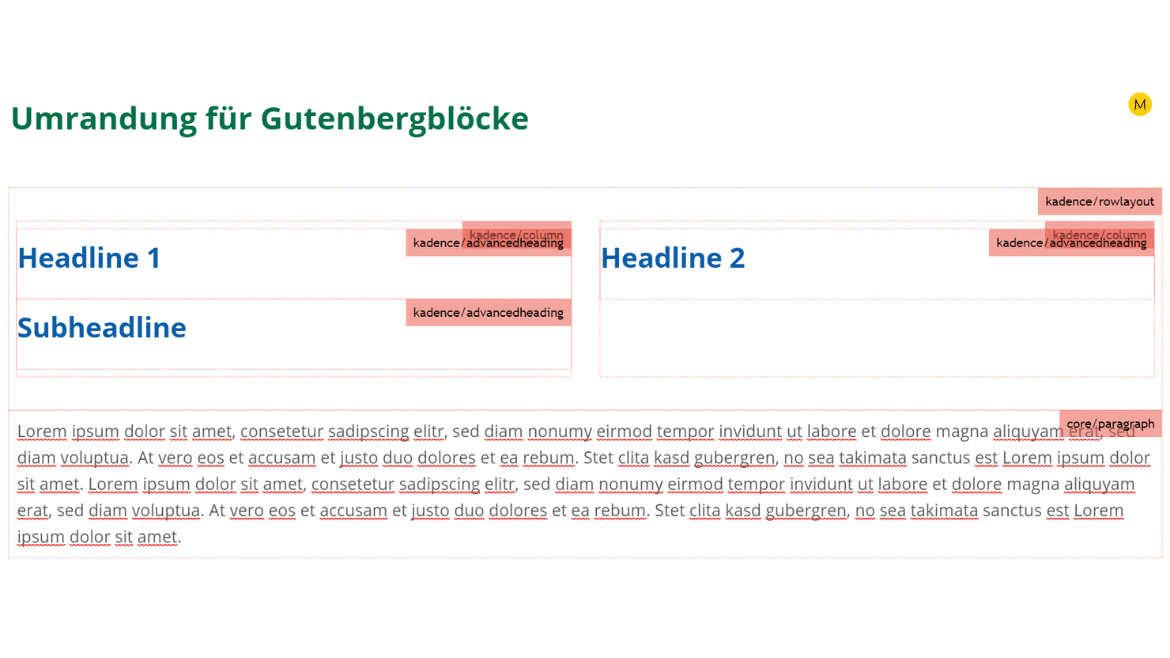 Wordpress Gutenberg Editor Bessere Ansicht Der Bloecke Header