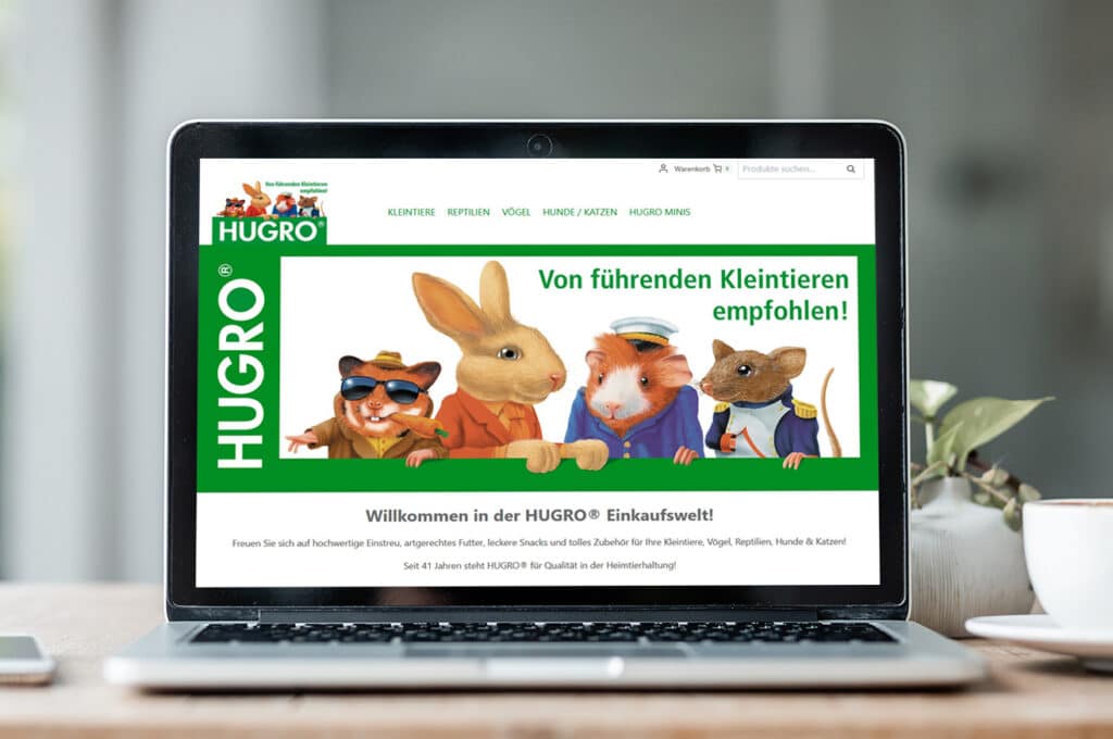 Hugro Shop Screen