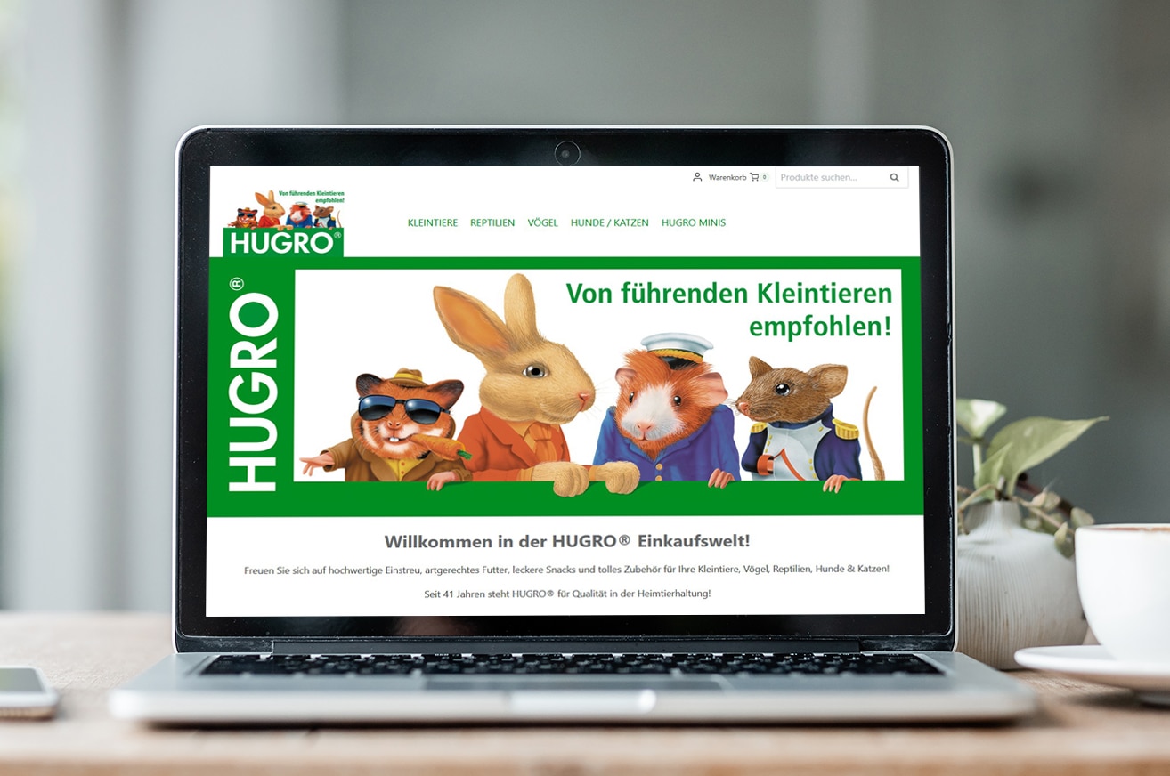 Hugro Shop Screen