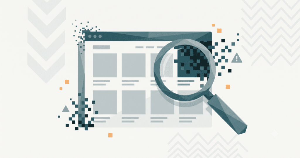 WooCommerce gehackt: Vier Wochen unbemerkt, trotz Sicherheits-Plugin (ein echter Fall) 1 Illustration: Lupe Deckt Versteckte Schadsoftware Hinter Einem Scheinbar Sauberen Woocommerce-Onlineshop Auf – Fallstudie Zu Einem Gehackten Shop
